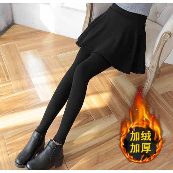 치마레깅스 한국 플리츠 순면 가 2종 레깅스 스커트 여 폴라폴 000060547