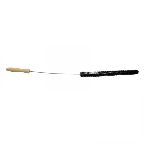 ZCD 유연한 긴 싱크 욕조 헤어 클린 풀러 포수 드레인 준설 파이프 스네이크 브러쉬 PP 금속 Bristle 욕실 주방 방해물, 76.5cm, 블랙, 스테인레스 스틸