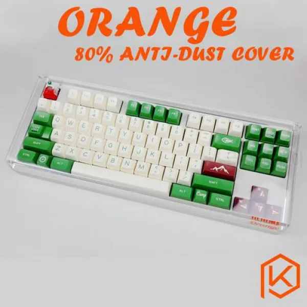 아크릴 Ornage 87 %와 같은 80 % 기계적인 키보드에 대한 80 % 먼지 커버 방, 상세내용참조, 상세내용참조