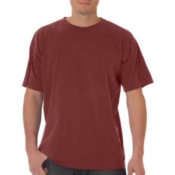 쾌적함은 c5500 ringspun garment dyed t를 윤색한다-셔츠 - 벽돌 - 2xl