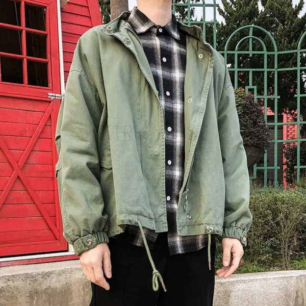 Kirahosi 명진 봄 가을 남자 남성 청 자켓 점퍼 잠바 데님 바람막이 아우터 17 Diiix9