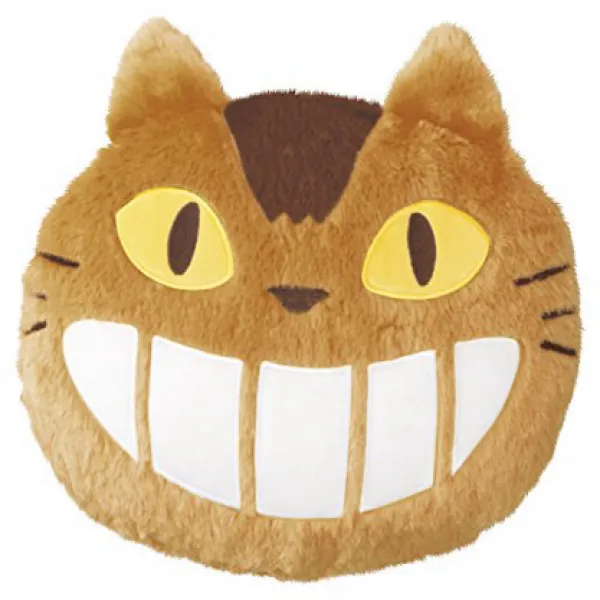 Marushin Die Cut Cushion My Neighbor Totoro Cat Bus 마루 신 다이 컷 쿠션 이웃집 토토로 고양이 버스, nullSET