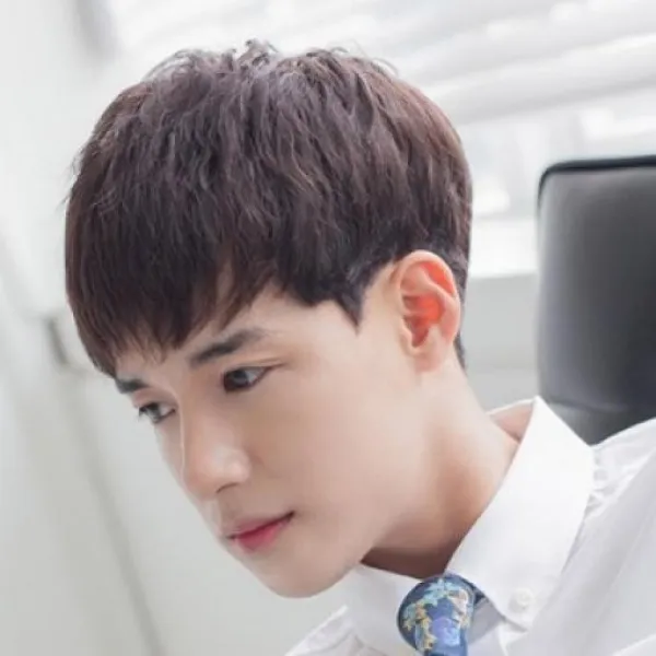 모모라 홈파티 가발 하나로 7만원대 선물 댄디 스타일 연출 탑위그 투블럭 스핀펌 E 861302 1개 쵸코브라운