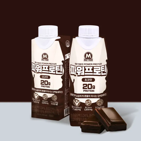 미트리 파워프로틴 초코맛, 03_파워프로틴 초코맛 250ml 1박스(18개)