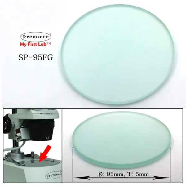 Iq 현미경 재물접시 유리 과학실험 초등생실험 연구용