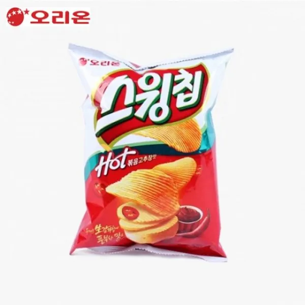X[01e - FREE1P]볶음고추장맛vbA-Q59910[60gNEW신상품1개 스윙칩Wm - 0q59910 10봉기획세트생활용품소품]패션잡화 생감자칩식품반품불가단체간식[W06DB0A] 어린이간식, 본상품선택