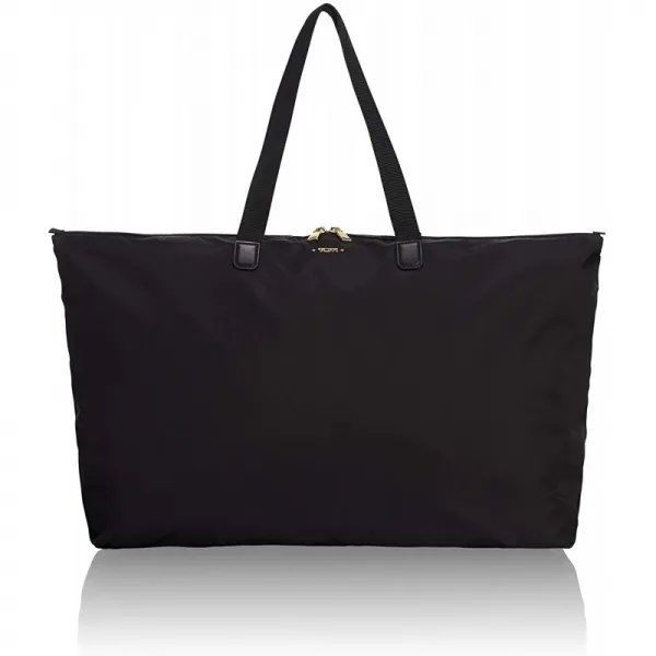 TUMI-Voyageur Just In Case 토트 백-경량급 접이식 접이식 여행용 가방-블랙