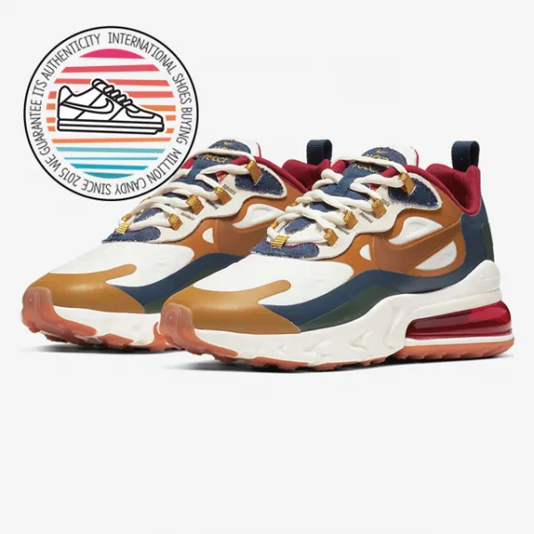 나이키 에어맥스 270 리액트 골드스웨이드 Cq0209 401