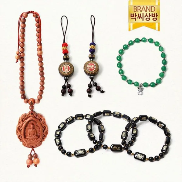 박씨상방 불교용품 /108염주/불교팔찌/소원팔찌/염주/합장주/차걸이