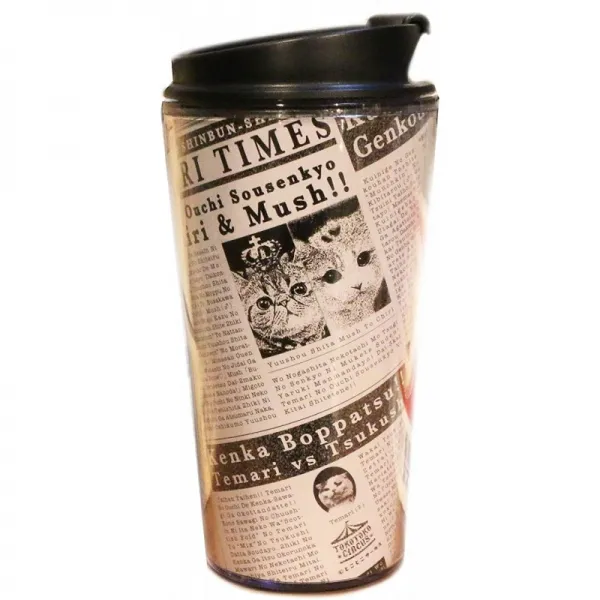 종종 걸음 서커스 (TOKOTOKO CIRCUS) 텀블러 블랙 260ml, 상세 설명 참조0