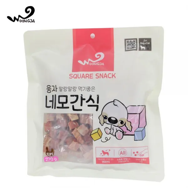 영양가득 치킨 반려견 치킨큐브 젤리 강아지간식, 1개