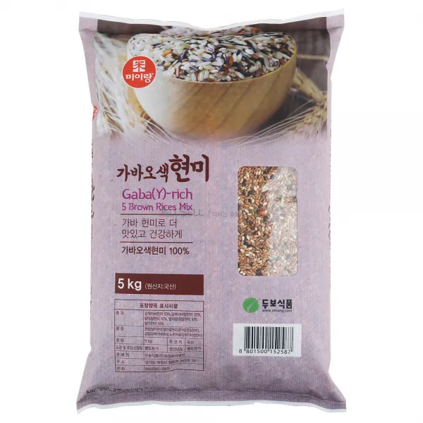 미이랑 가바오색현미 5Kg, 1