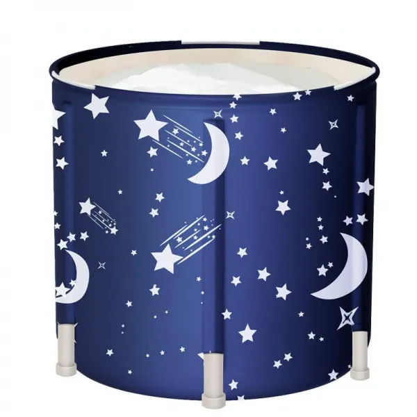 튼튼하고 널찍한 이동식 조립식 욕조 1인욕조 접어서 보관 간편한조립 집에서즐기는 반신욕 1인목욕탕