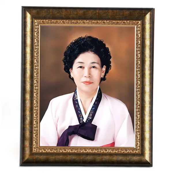 [동네사진관] 영정사진 납골당액자 봉안당 추모사진 합성복원