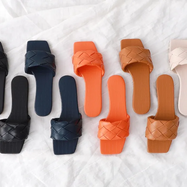 잇슈 케이지 위빙스트랩 심플 슬리퍼(1.7cm) 10718