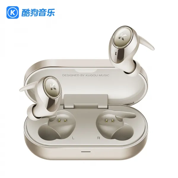 쿨도그 쿠고 x5 리얼무선 블루투스 이어폰 50 귀달이 달리기 초간장 대기항속 hifi 강하 aptx 화웨이 애플 샤오미안, 샴페인 골드, 정부측 표기함