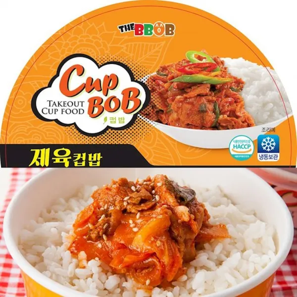 제육 컵밥 380g X7개 냉동밥 간편식 컵반 즉석 요리 식품 조리 분식재료 간식 1개