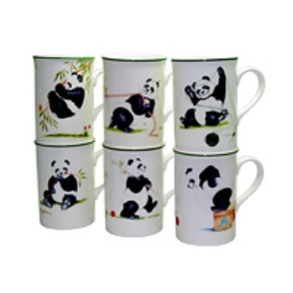씨엠사 동물 머그-6P (Naughty Panda), 아래상품