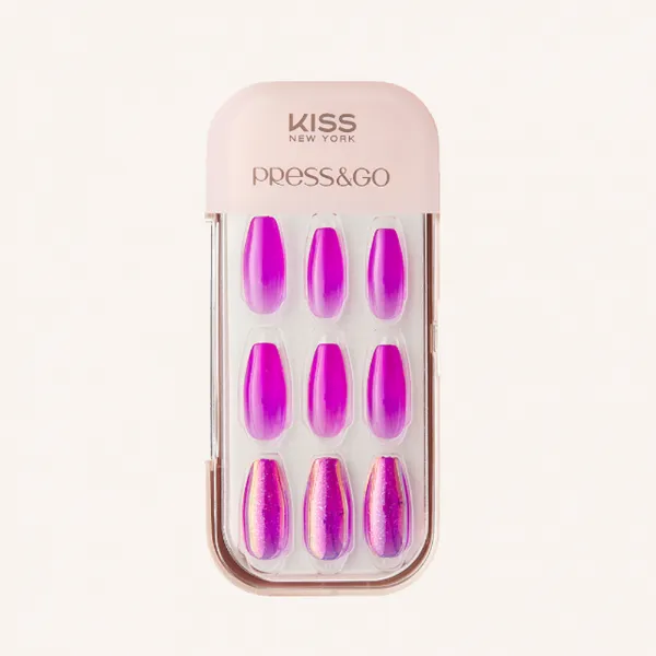 키스뉴욕 프레스앤고 마이뮤즈 코핀 젤네일 팁 1세트 퍼플젤리