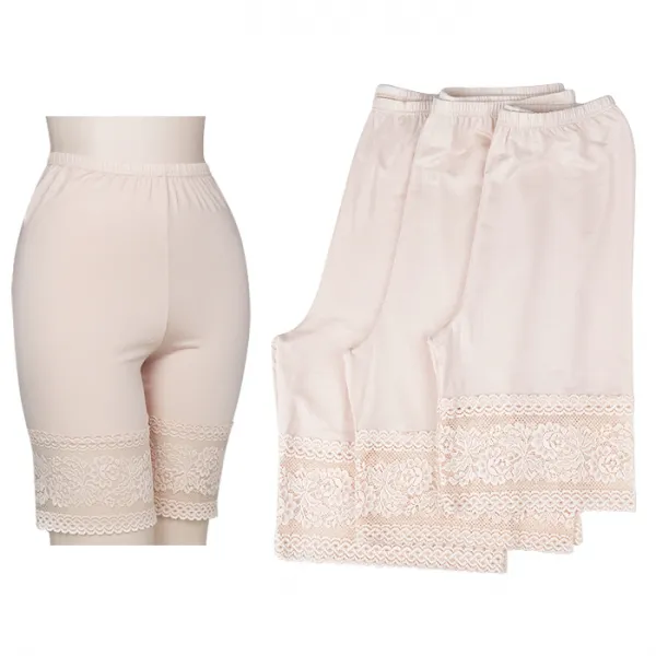 마메든 텐셀 3~5부 레이스속바지_여성속바지