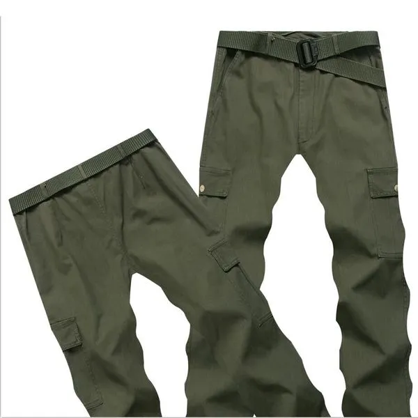 남자작업복바지 작업복 바지 남성순면 봄가을 두꺼운 캔버스 작업보호 빅사이즈 내마모 기계수리 용접공 카모 하의