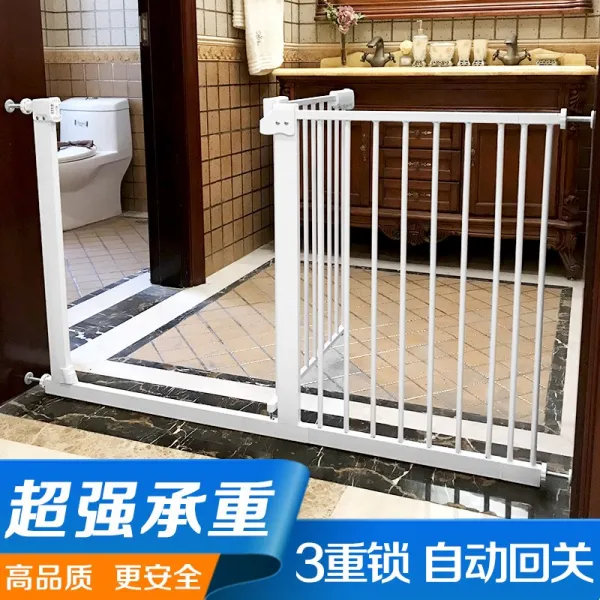 애완 동물고양이 강아지 새끼강아지 울타리 방묘창 안전문 현관 베란다 펜스 견문 개벽, 클래식 화이트 높이 78CM 갭 4.5CM