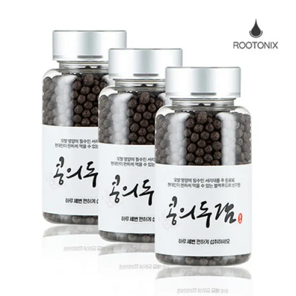 루토닉스 검은콩 서리태환 콩의두감 3팩 선물세트, 콩의두감 단품3병, 3병