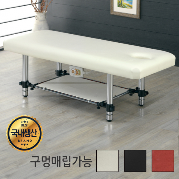 진성메디시스템 미용베드 KT-108B 경락베드 마사지침대 병원베드, 아이보리/비열선)