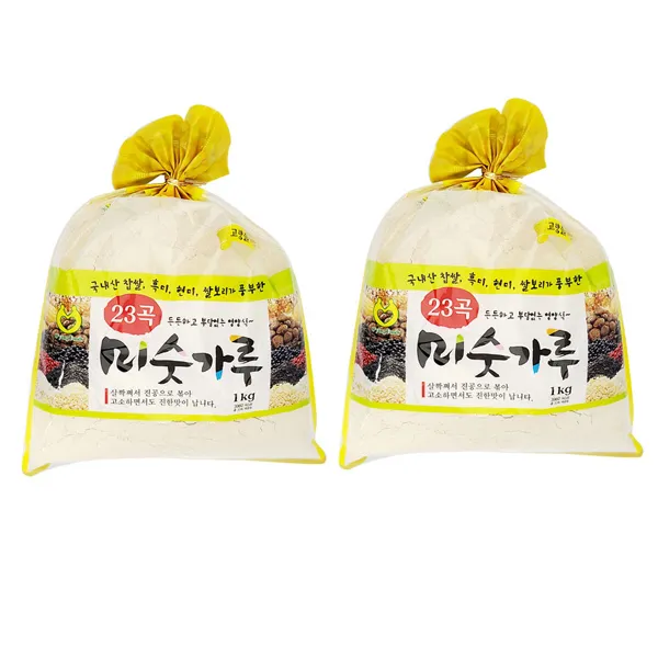 미숫가루 1kgx2 찰보리 미수가루 고소하고 진하고 부담없는 영양식, 2, 23곡 미숫가루1kg