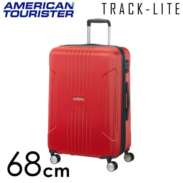 삼소나이트 아메리칸 투리스타 트럭 라이트 68cm 프레임 레드 TRACKLITE Flame Red 71L~82L[]※홋카이도・오키나와・낙도를 제외하다