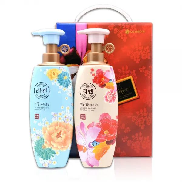 [AHW_7189989] LG 리엔 백단향 500ml+서향 500ml 삼푸(14세트 1Box) 샴푸 헤어샴푸 헤어용샴푸 리엔 리엔샴푸, 단일상품