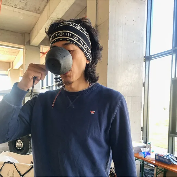 구매대행 라이팡팡 Suzzi 성별 없음 반대로 떠돌이 집시 얇은 니트 스판 머리띠 착용 01.흑미