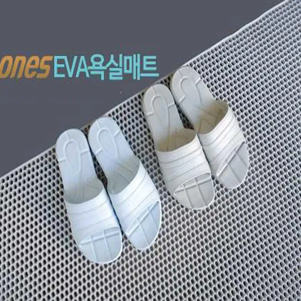 ones 미끄럼방지 화장실 샤워장매트, 민트 소 (( 120X60 )), 1개
