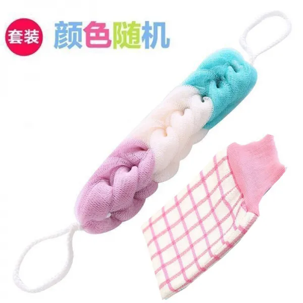 샤워볼 라지 샤워바디슈 샤워타올 등 뒤치다꺼리 샤워바 닦기, 1줄1때밀다 색상 비고