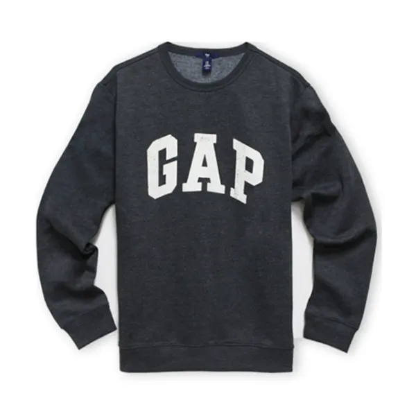 갭 로고 맨투맨 안감기모 긴팔티셔츠 409013_02 차콜