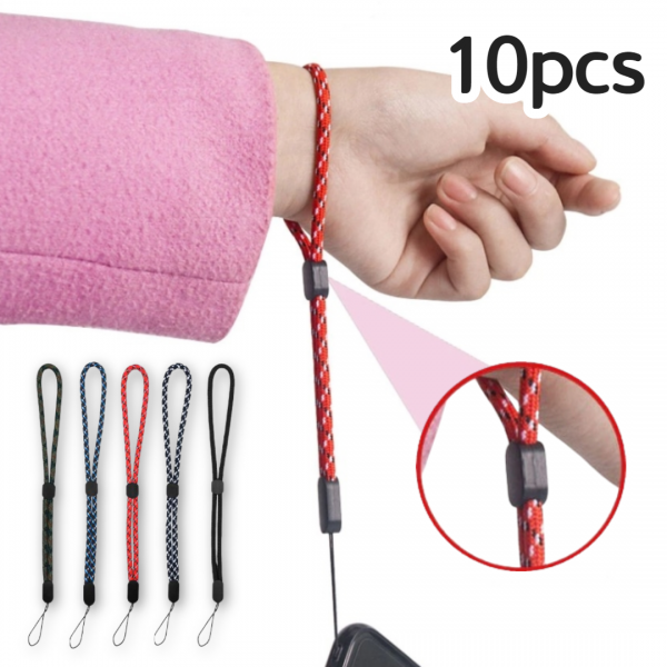핸드폰 카메라 손목 스트랩 10pcs 손목끈 소지품 손목줄, 단품, 단품