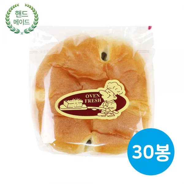나라브래드 제과점빵 완두앙금빵 80g, 30개