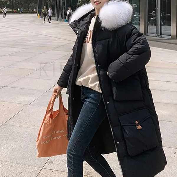 kirahosi 빅사이즈 여성패딩 점퍼 겨울 여자 점퍼자켓 패션 QW 19 +덧신 증정 BUqls0ch