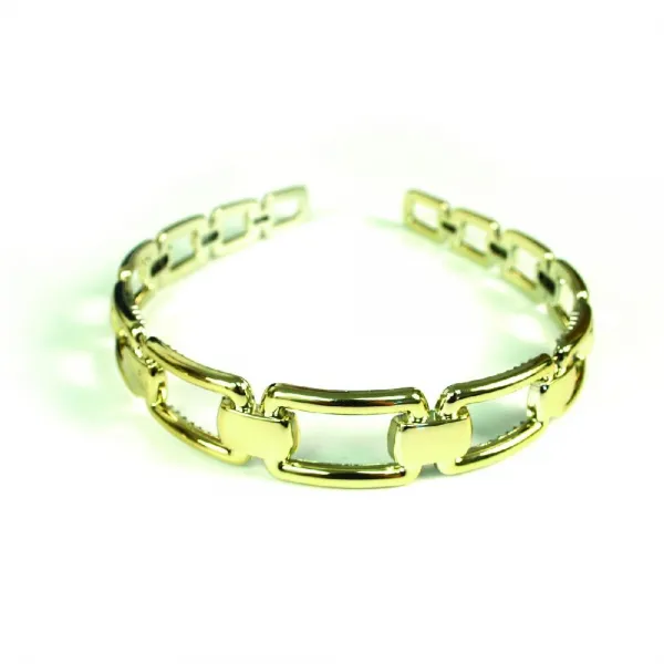 Mia Beauty 여성 소녀 드레스 업 1 개 미아에 고리 머리띠 패션 헤어 액세서리 메탈릭 골드