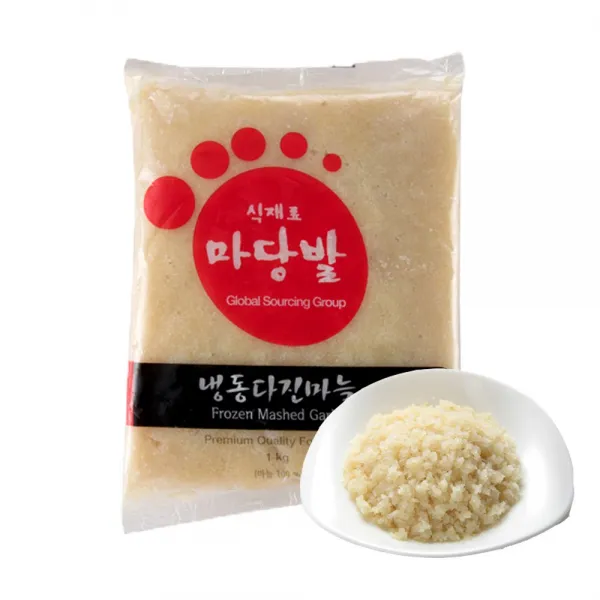 마당발 냉동 다진 마늘 1kg, 1팩