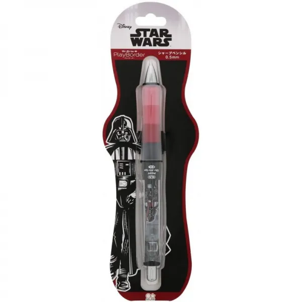 산스타文具 Dr.Grip CL 플레이 국경 샤프 펜슬 0.5mm STAR WARS 다스 베이더