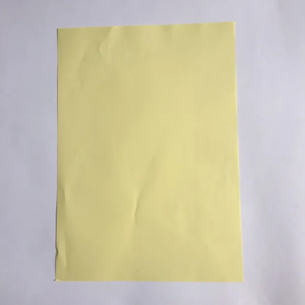 종이접기 컬러 전용 a4종이 꽃송이 수공 작품 완제품 재료, T08-라이트옐로우 가닥가닥 재료가방