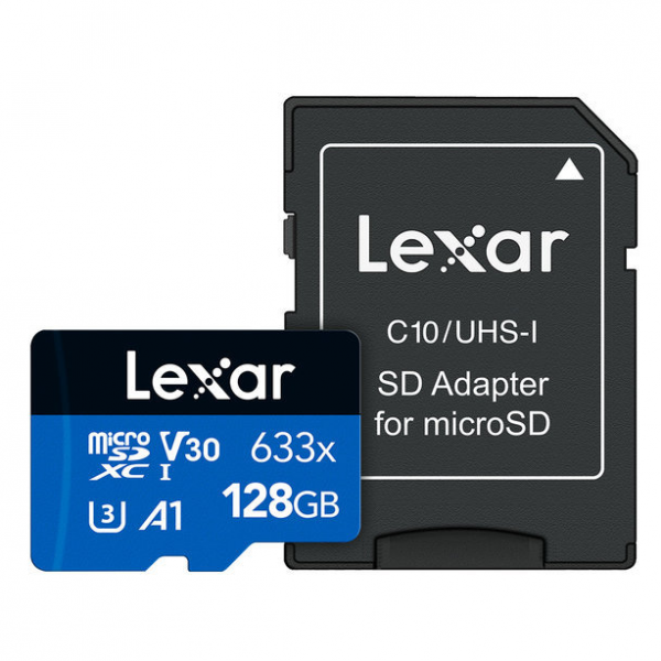 렉사 High-Performance microSDXC UHS-I 633배속 메모리카드, 128GB