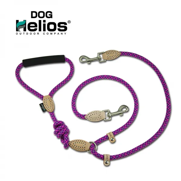 doghelios 견인 고리일률 소형 중형 대형견 더블 체인 타이 디 김 퍼 투 톱, HELE0044, L12MM