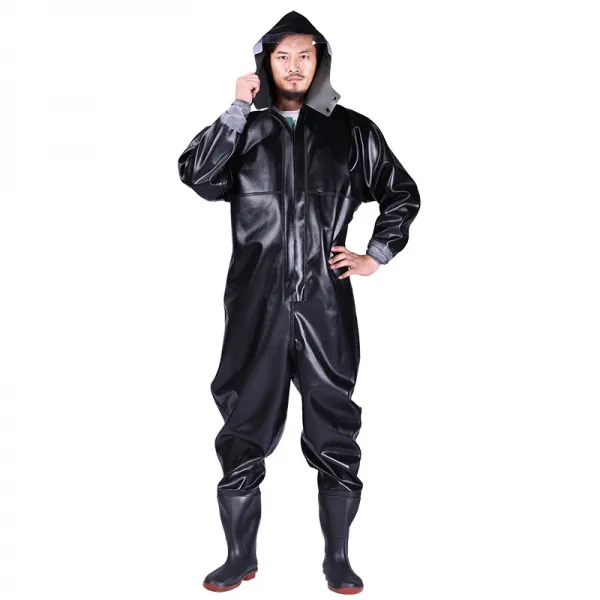 방수 해루질 바지 허리 장화 점프슈트 남녀공용 낚시 장비 갯벌 체험 모내기 농사 웨이더 일복 42 소가죽무늬전신 115수