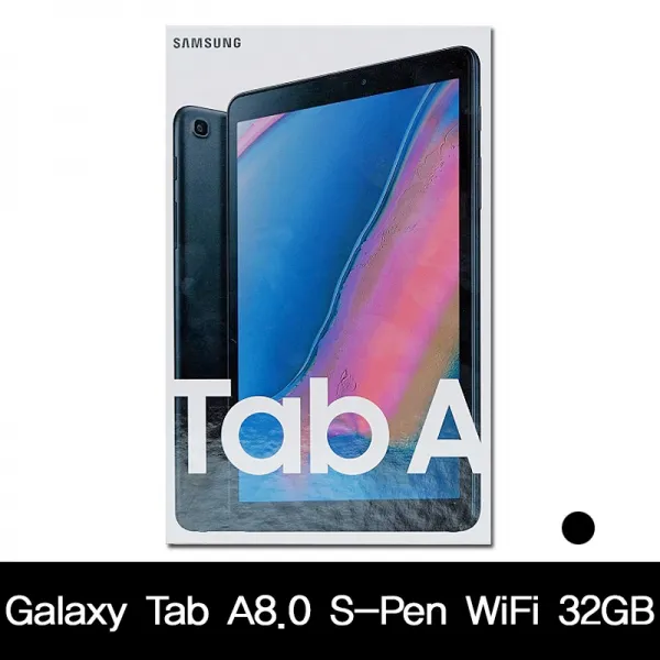 삼성전자 갤럭시 탭A 8.0 (2019) S펜 P200 WiFi 32G, 블랙