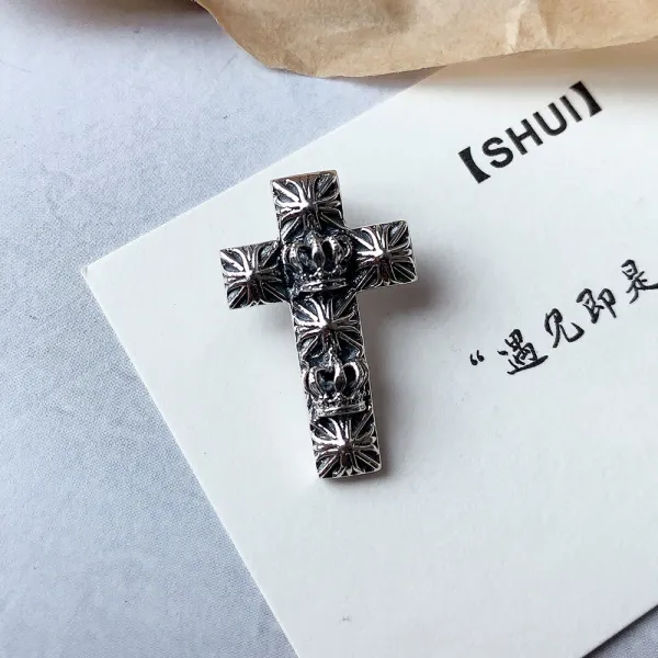 남자목걸이 개성있는디자인 해골 십자가 925실버 호루스 스타일링 팬던트 빈티지 뱀모양 앙카 목걸이 펜던트