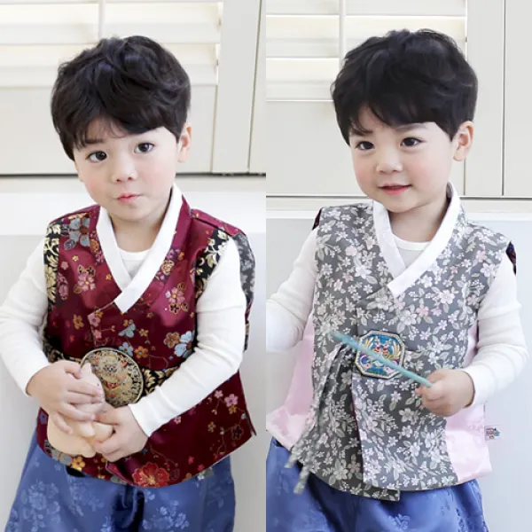 예닮한복 아동 유아 돌 남아 한복 쁘띠꼬까 가람꼬까 상하세트