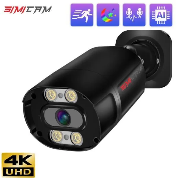 JU상사UltraHD 4K 8MP 옥외 안전 IP 터렛 PoE 사진기 Onvif 3840x260 00ft 두 배 빛 인간적인 탐지 색깔 가 946325
