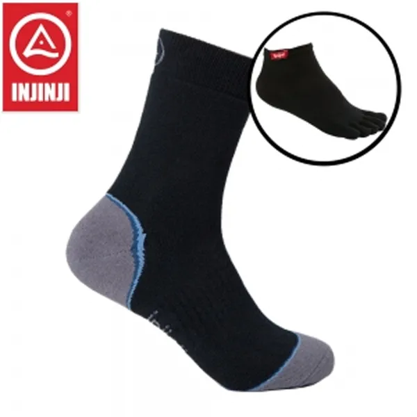 [인진지] injinji 트레일러 퍼포먼스(BLACK)+쿨라이너/등산양말/물집/동상예방/, grey